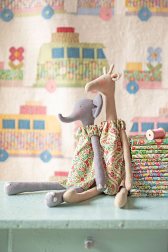Tilda Patchwork Stoff Baumwolle - Wallflower - Beverly Green
